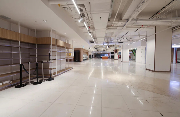 スーパーチェーンのハオマートが入居していたショッピングモール「テイスト・オーチャード（旧ＯＧオーチャードポイントビル）」内のスペース（PHOTO: TAY CHU YI, BT）