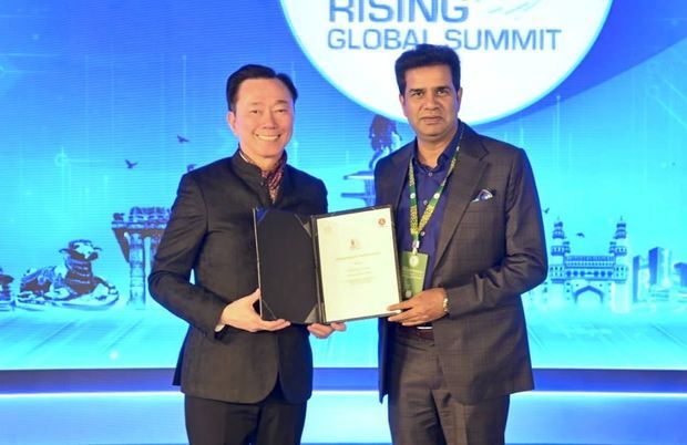 ビングループは９日、南部テランガナ州政府と環境配慮型都市の開発に関する覚書を結んだと発表した（ビンファスト提供）