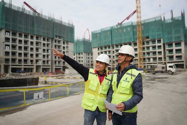 ビンコンスは10万人の建設労働者を募集する（ビングループ提供）