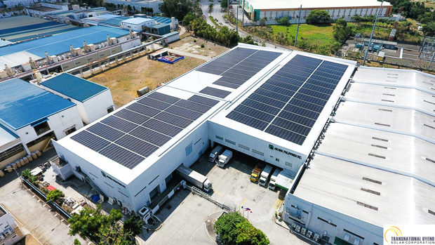 東京センチュリーがＪＣＭの枠組みで設置した太陽光発電システム（同社提供）