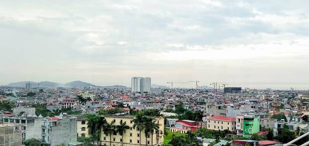 のどかな港町の雰囲気を残すハイフォン市は、大きく変わろうとしている＝ハイフォン市