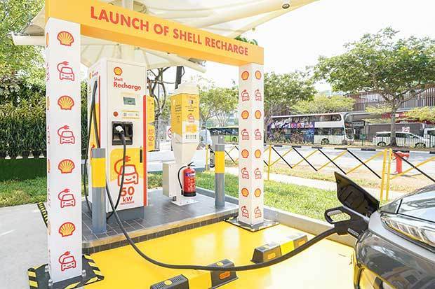 シェルが給油所でev充電設備 東南アジア初 Nna Asia シンガポール 自動車 二輪車 シェルが給油所でev充電設備 東南アジア初 Nna Asia シンガポール 自動車 二輪車