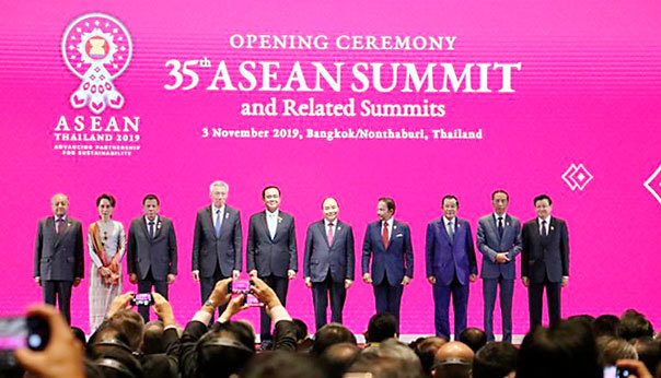 タイは11月にもＡＳＥＡＮ議長国として関連会合を開催＝11月３日、バンコク近郊（ＮＮＡ撮影）