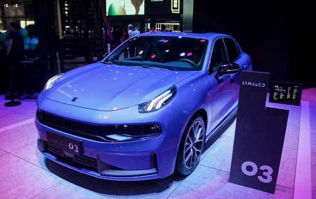 高級車ブランド「ＬＹＮＫ＆ＣＯ（領克）」のスポーツタイプ多目的車（ＳＵＶ）「03」