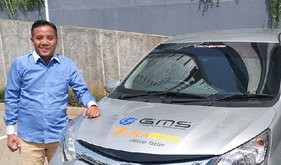 ＧＭＳは、ララムーブの登録ドライバーなどを対象とした運転実績のデータ化による信用創出サービスで同社と提携した（ＧＭＳ提供）