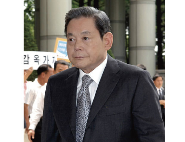 10月25日に死去したサムスン電子の李健煕会長＝韓国（2008年６月撮影、共同）