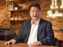 資策会の卓政宏執行長は、政府は中小企業のスマート化を支援すべきと訴えた＝台北（ＮＮＡ撮影）