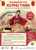 女優カー・ガンさんがキャンペーンアンバサダーとなって、日本産食材の利用をアピールする（ジェトロ提供）
