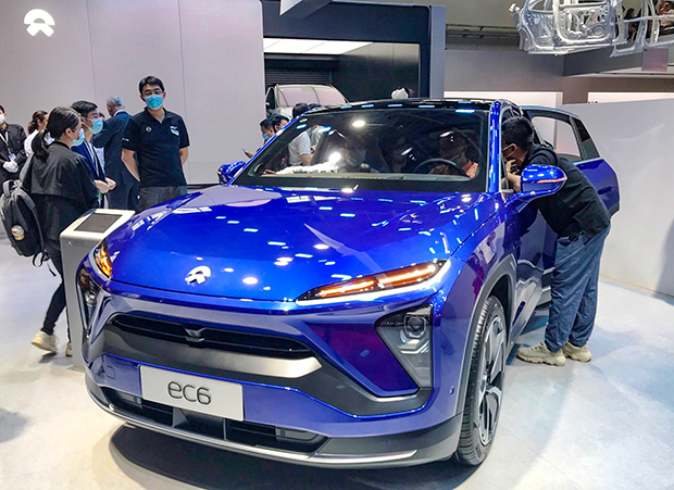 蔚来汽車の３車種目となるＳＵＶ「ＥＣ６」