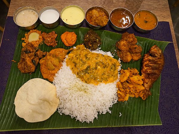 虎ノ門「ナンディニ」では、不定期に開催されるイベントでさまざまな南インドの味を知ることができる（筆者提供、以下全て同）