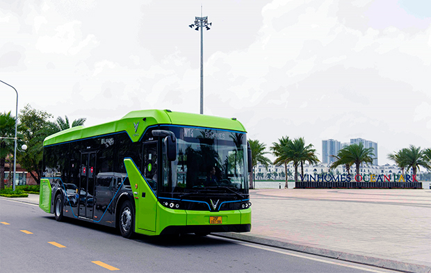 ビングループの電動バス ハノイで運行開始 Nna Asia ベトナム 運輸 ビングループの電動バス ハノイで運行開始 Nna Asia ベトナム 運輸