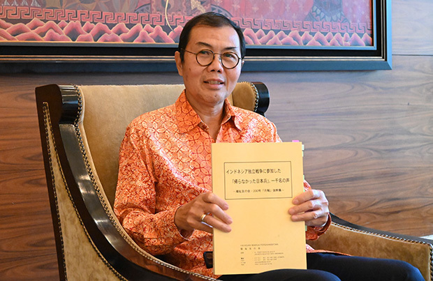 アジアで会う ヘル サントソ 衛藤さん 残留日本兵の互助組織会長 第377回 日イ友好の礎 後世に伝える インドネシア Nna Asia インドネシア 社会 事件