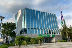 2022年上半期の決算で、カシコン銀行は純利益でトップを維持している＝タイ・バンコク（ＮＮＡ撮影）