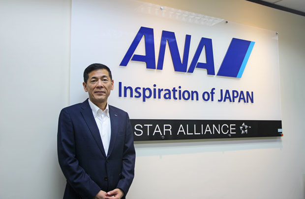 ＡＮＡの三ツ井慶英ベトナム総代表＝ベトナム・ハノイ市