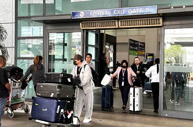 ニノイ・アキノ国際空港ではターミナル運営の効率化が進む＝２月、マニラ首都圏（ＮＮＡ撮影）